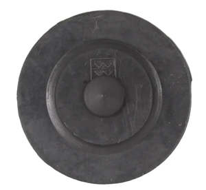 Bench seat front, bottom rubber stop - Kombi 1962 to 1967