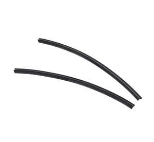 Carmann Ghia: Bumper bracket seal cover, pair - Ghia 1960 to 1971