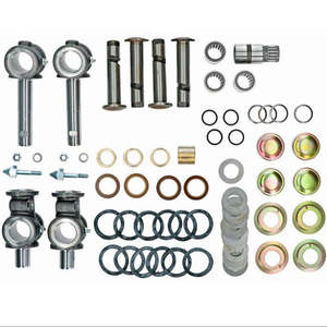 King and link pin kit, complete - Split Kombi 1963 to 1967