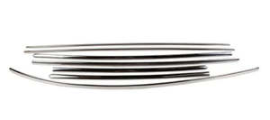 Body trim, 7 piece, stainless steel - Beetle 1962 to 1966