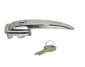Type 2 Split: Cab door handle with keys, Split Kombi 1961 to 1964