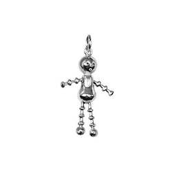 Buzzy Bee: Mary Lou Doll Charm (available in silver or gold)