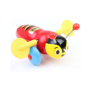 Toys: Buzzy Bee Wooden Pull Along Toy