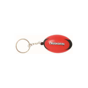 Crusaders Rugby Ball Keyring