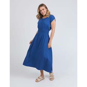 clothing: Nelle Midi Dress China blue