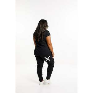 Home Lee: apartment pant black single white x