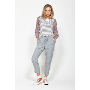 savvy pant steel blue