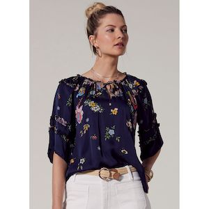 Loobies Story: Gala blouse indigo