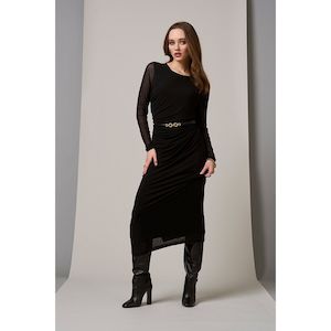 Sale: Aston  Dress black (Last one size 12)