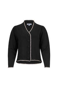 Rosalind cardi black