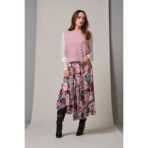 Loobies Story: Hetty vest snow berry