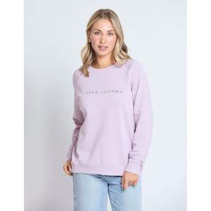 Stella Gemma: Classic sweater lilac with silver logo