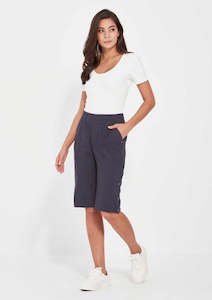 Acrobat rolled short denim marle