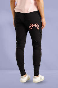 Apartment pants black/blossom berry bow