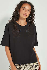 Verge: Artisan top black