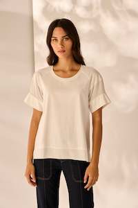 Alby top ivory