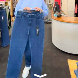 Vassalli Radio Straight leg full length jean blue denim