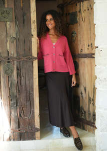 Knitwear: Boxy Detail Cardi