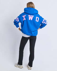 New Arrivals: Interval Hoodie Cobalt blue neon pink