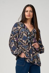 Regalia Blouse olive multi