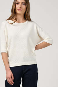 Summer Tops: Switchboard tee winter white