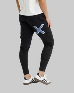 Home Lee: Apartment pants black marine blue X