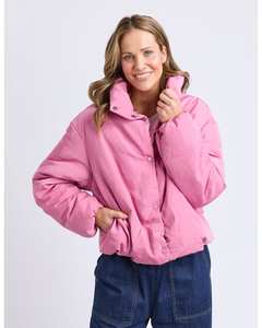 Elm Clothing: Poppy puffer jacket Quartz