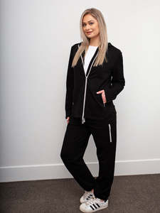 Pants: Sweat pant black