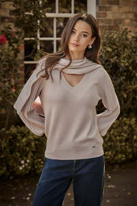 Verge: Nina Sweater Rose Quartz