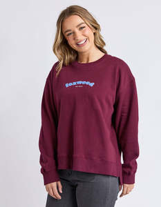 Sweatshirts: Solace Crew Wine