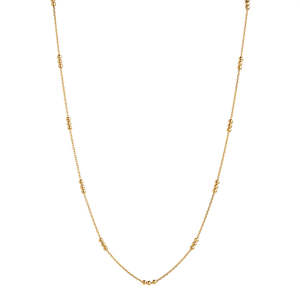 Pendants: Najo Halcyon Necklace 14ct Yellow Gold Plated  #
