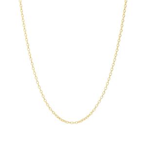 9ct Yellow Gold Oval Belcher Chain #