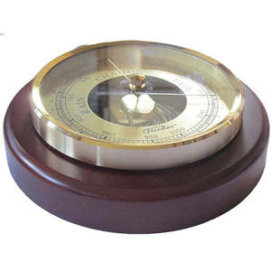 Fischer Classic Barometer Walnut & Brass #