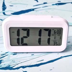 Clocks: Clock Digital Alarm MC205 #25562 Black 25561 White