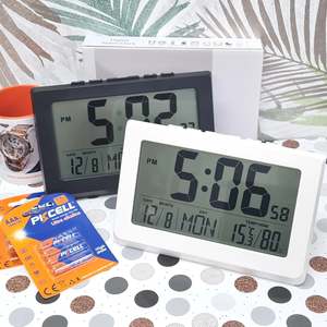Clock Digital Black #