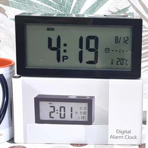 Clocks: Clock Digital C5 Black  #25546 #25557