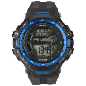 Sekonda Digital Sport Black and Blue Men's Watch #25597