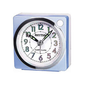 Rhythm Alarm Clock – Hologram Dial Blue #25630