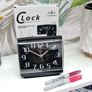 Alarm Clock Easy Read Black #25583
