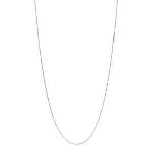 Chains: Najo Box Chain 14k Gold Plated #25685