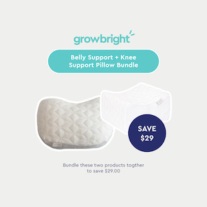 Growbright: Belly Support + Knee Support Bundle