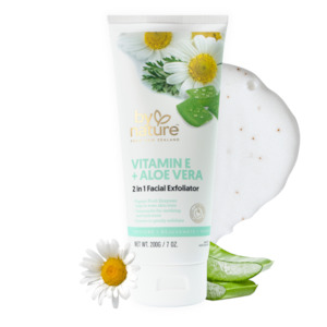 Vitamin E + Aloe Vera 2 in 1 Facial Exfoliator