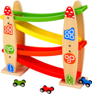 Zig Zag Ramp Racer chalk + cheese
