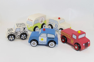 Products: Emergency 5 Car set chalk + cheese