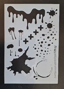 Products: Splatter Stencil Unpinned Creative