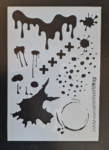 Products: Splatter Stencil Unpinned Creative