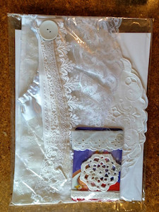 White Linen and Lace mini-Collection Unpinned Creative