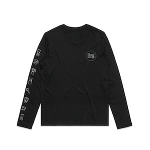 Apparel: Long Sleeve T Shirt Icon Print Womans