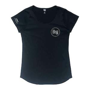 Apparel: T Shirt: Round Coffee Co (Womans Only)