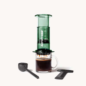 AeroPress Clear Colors Coffee Press Green